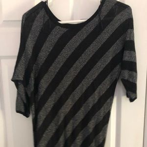Rock and Republic black and silver sweater size XS